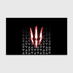 Бумага для упаковки The witcher - red logo, цвет: 3D-принт