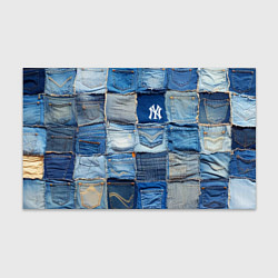 Бумага для упаковки Patchwork - New York yankees baseball team, цвет: 3D-принт