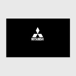 Бумага для упаковки Mitsubishi logo white, цвет: 3D-принт