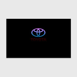 Бумага для упаковки Toyota neon steel, цвет: 3D-принт