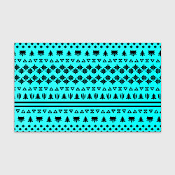 Бумага для упаковки Ведьмак зимний паттерн, цвет: 3D-принт