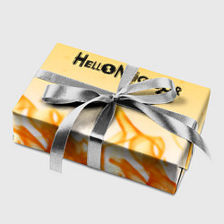 Бумага для упаковки Hello Neighbor fire orange, цвет: 3D-принт — фото 2