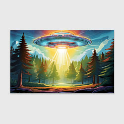Бумага для упаковки UFO In The Forest, цвет: 3D-принт
