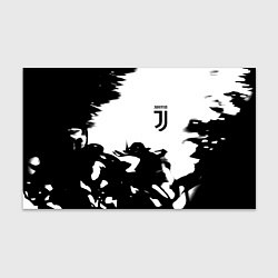 Бумага для упаковки Juventus smoke black fire, цвет: 3D-принт