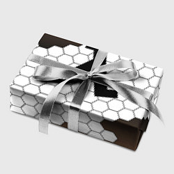 Бумага для упаковки Half life соты, цвет: 3D-принт — фото 2