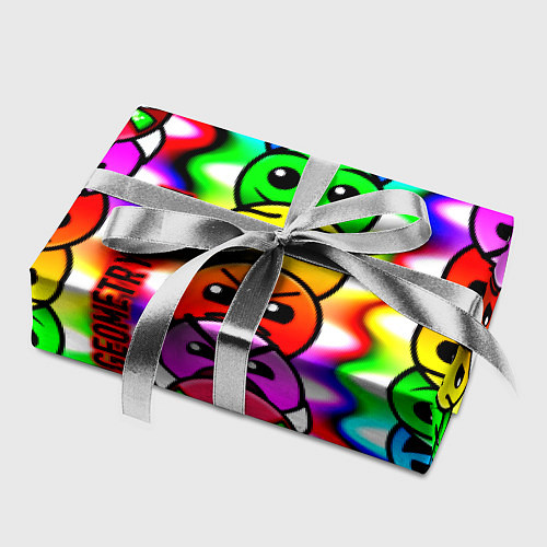 Бумага для упаковки Geometry smile dash / 3D-принт – фото 2