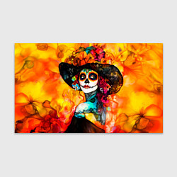 Бумага для упаковки Катрина в черной шляпе, цвет: 3D-принт