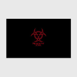 Бумага для упаковки Resident evil biohazard logo, цвет: 3D-принт