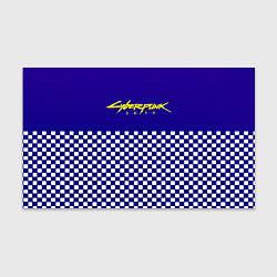 Бумага для упаковки Cyberpunk 2077 клетка, цвет: 3D-принт