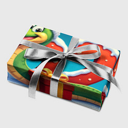 Бумага для упаковки Змея символ года 2025, цвет: 3D-принт — фото 2