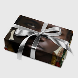 Бумага для упаковки Африканец искусство, цвет: 3D-принт — фото 2