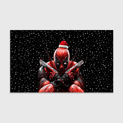 Бумага для упаковки Новогодний Дэдпул, цвет: 3D-принт