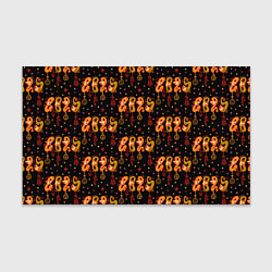 Бумага для упаковки 2025 паттерн символ года змей из русского лубка, цвет: 3D-принт