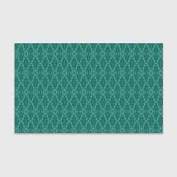 Бумага для упаковки Бирюзово зеленый геометрический абстрактный узор, цвет: 3D-принт