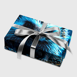 Бумага для упаковки Ежик в разрядах молний, цвет: 3D-принт — фото 2