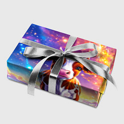 Бумага для упаковки Коровка и звездное небо, цвет: 3D-принт — фото 2