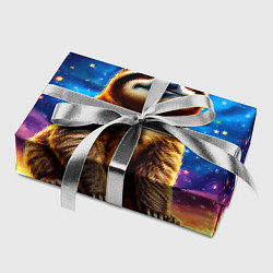 Бумага для упаковки Ленивец и звездное небо, цвет: 3D-принт — фото 2