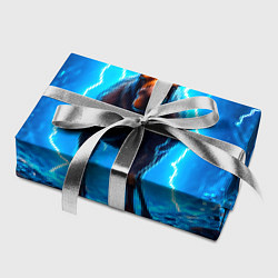 Бумага для упаковки Лось и молния, цвет: 3D-принт — фото 2