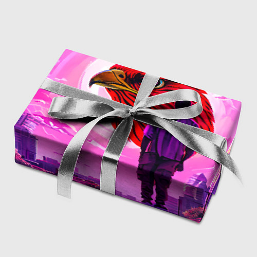 Бумага для упаковки Город Атланта Хокс / 3D-принт – фото 2