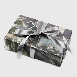 Бумага для упаковки Отпечаток силуета, цвет: 3D-принт — фото 2