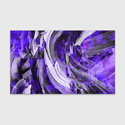 Бумага для упаковки Абстракция - white and violet mood, цвет: 3D-принт
