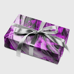 Бумага для упаковки Абстракция - pink-purple mood, цвет: 3D-принт — фото 2