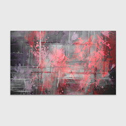 Бумага для упаковки Абстракция - pink paint splashes on grey, цвет: 3D-принт