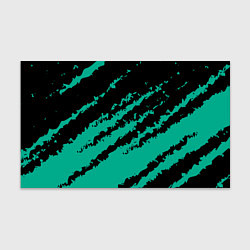 Бумага для упаковки The color is black and turquoise, цвет: 3D-принт