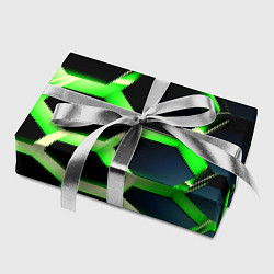 Бумага для упаковки Neon Honeycombs, цвет: 3D-принт — фото 2