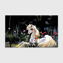 Бумага для упаковки Единорожка с золотыми копытами, цвет: 3D-принт