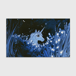 Бумага для упаковки Единорог и светлячки, цвет: 3D-принт