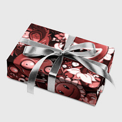 Бумага для упаковки Растения против зомби в красном цвете, цвет: 3D-принт — фото 2