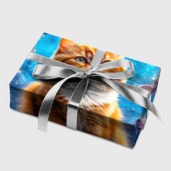 Бумага для упаковки Манчкин в космосе, цвет: 3D-принт — фото 2