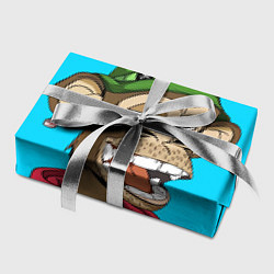 Бумага для упаковки NFT smile ape, цвет: 3D-принт — фото 2