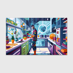 Бумага для упаковки Здоровое питание, цвет: 3D-принт