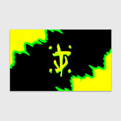 Бумага для упаковки Doom огненное лого краски, цвет: 3D-принт