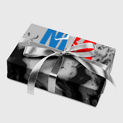 Бумага для упаковки NASA неоновый огонь, цвет: 3D-принт — фото 2