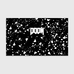 Бумага для упаковки Doom белые краски всплеск, цвет: 3D-принт