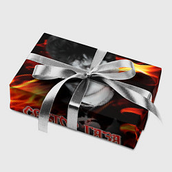 Бумага для упаковки Сектор газа фон огня, цвет: 3D-принт — фото 2