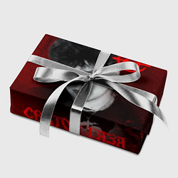 Бумага для упаковки Сектор газа красный фон, цвет: 3D-принт — фото 2