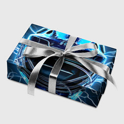 Бумага для упаковки Маска голкипера в молниях, цвет: 3D-принт — фото 2