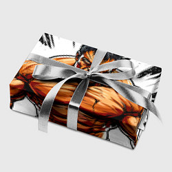 Бумага для упаковки Мощный реслер, цвет: 3D-принт — фото 2