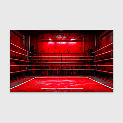 Бумага для упаковки Красный ринг, цвет: 3D-принт