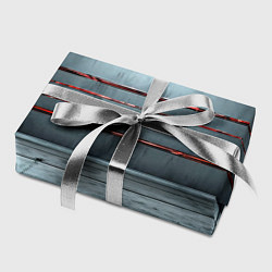 Бумага для упаковки Серый ринг, цвет: 3D-принт — фото 2