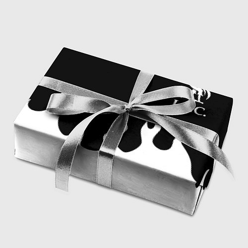 Бумага для упаковки Liverpool белый огонь / 3D-принт – фото 2