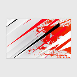 Бумага для упаковки Color white red, цвет: 3D-принт