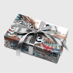 Бумага для упаковки Человек и Родина, цвет: 3D-принт — фото 2