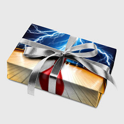 Бумага для упаковки Кегля для боулинга и молния, цвет: 3D-принт — фото 2