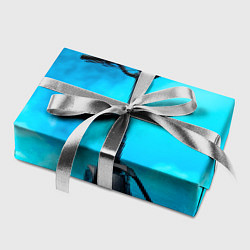 Бумага для упаковки Самокат в синем дыму, цвет: 3D-принт — фото 2