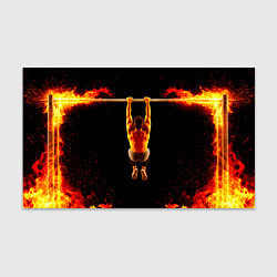 Бумага для упаковки Турникмен в огне, цвет: 3D-принт